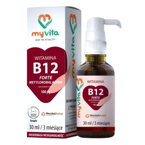 Witamina B12 metylokobalamina krople 30 ml MyVita
