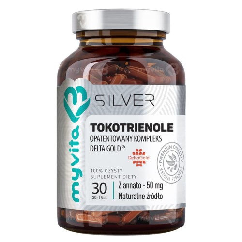 Witamina E - Tokotrienole Silver Pure 30 kapsułek MyVita