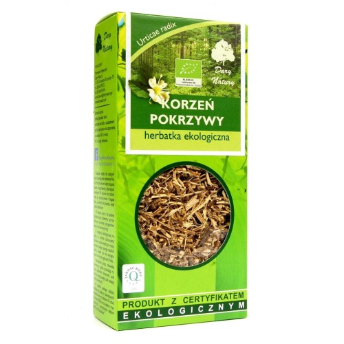 Herbatka korzeń pokrzywy BIO 50 g Dary Natury