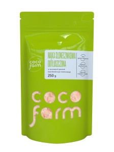  Mąka słonecznikowa odtłuszczona Low Carb 250g CocoFarm