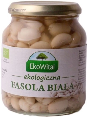 Fasolka biała w zalewie BIO 360g/240g Eko Wital