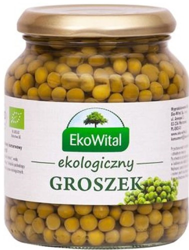 Groszek zielony w zalewie BIO 350 g.jpg