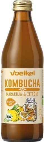 Kombucha marakuja z cytryną BIO 330 ml Voelkel