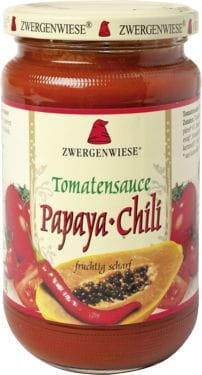 Sos pomidorowy papaya- chili pikantny bezglutenowy BIO 340 g.jpg