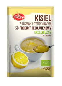 Kisiel bezglutenowy o smaku cytrynowym BIO 30 g Amylon