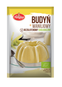 Budyń waniliowy bez dodatku cukru bezglutenowy BIO 40 g Amylon