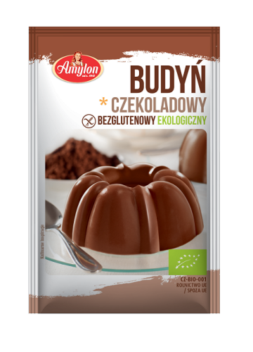 Budyń czekoladowy bezglutenowy bez cukru BIO 40 g  Amylon