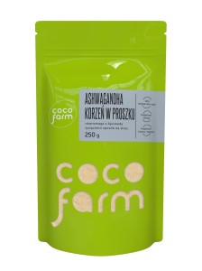 Ashwagandha korzeń w proszku 250 g BIO CocoFarm