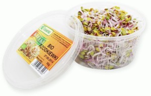 Kiełki rzodkiewki ŚWIEŻE BIO ok 50 g