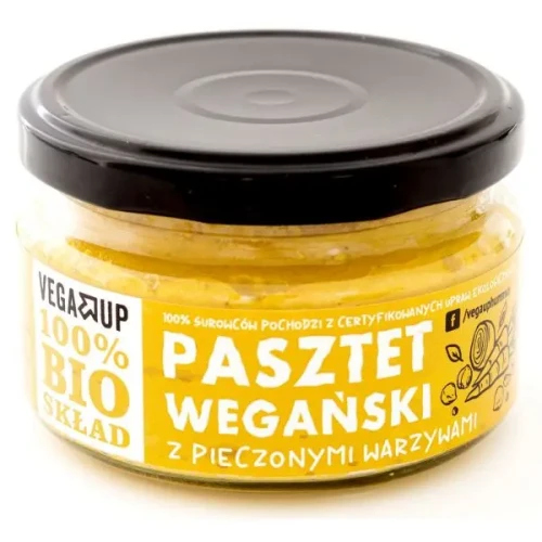 Pasztet z pieczonymi warzywami BIO 190 g Vege UP.webp