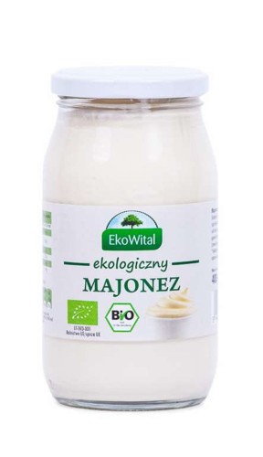 Majonez 66% tłuszczy BIO 400 g Eko Wital.jpg