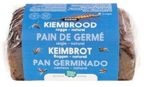 Chleb Esseński żytni bez drożdży bez zakwasu 400 g BIO Terrasana