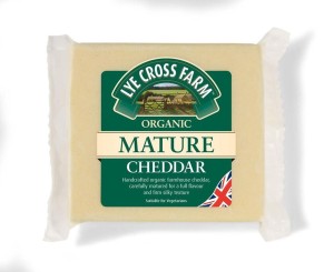 Ser cheddar dojrzewający od 9 do 12 miesięcy BIO 200 g LYE CROSS FARM