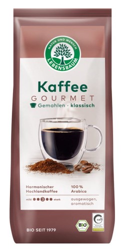 Kawa mielona Arabica 100% BIO 500 g Lebensbaum.jpg