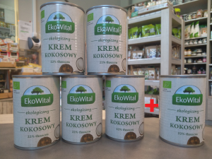 Zestaw kremów kokosowych 5+1 (śmietanek) BIO 400g - Ekowital