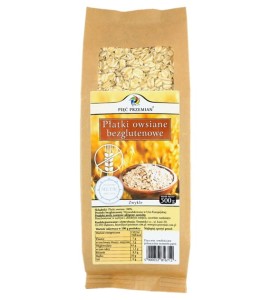 Płatki owsiane bezglutenowe ZWYKŁE 500g