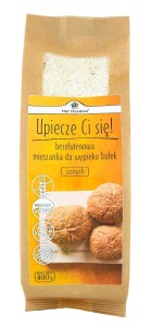 Mieszanka do wypieku bułek jasnych bezglutenowa 400g