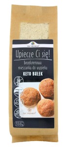 Mieszanka do wypieku KETO bułek Pięć Przemian - Upiecze Ci się - 310g bezglutenowa