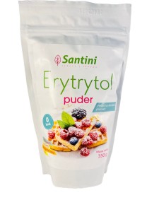 Erytrol PUDER bezglutenowy 350 g Santini