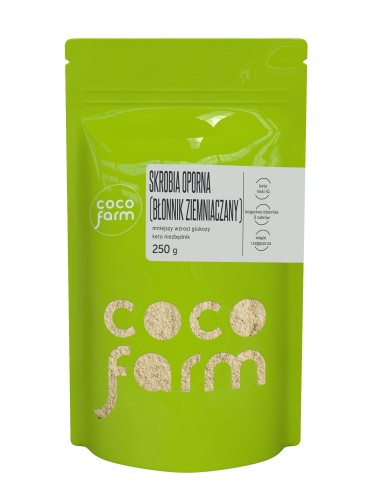 Skrobia oporna bezglutenowa 250g CocoFarm