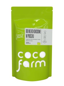 Mleko kokosowe w proszku bezglutenowe BIO 250g CocoFarm