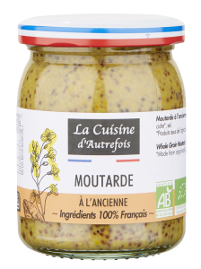 Musztarda bez dodatku cukru BIO 210 g STAROFRANCUSKA La Cuisine 