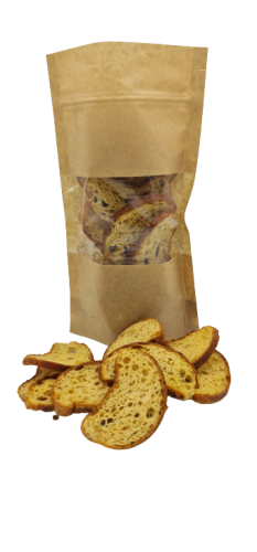 Sucharki pomidorowe łubinowe KETO 75 g Piekarnia Kiełtyka