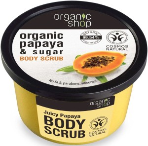 Peeling do ciała  soczysta papaja Eco 250ml Organic Shop