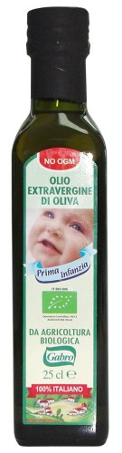 Oliwa z oliwek dla dzieci WŁOSKA GABRO BIO 250 ml