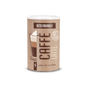 Kawa latte KETO z olejem kokosowym w proszku  MCT i erytrytolem 300 g