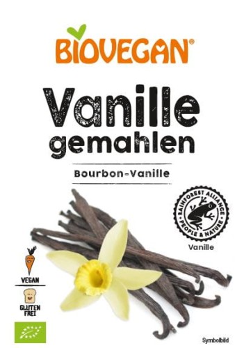Wanilia mielona bourbon bezglutenowa BIO 5g BioVegan 