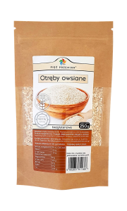Otręby owsiane bezglutenowe 250 g Pięć Przemian