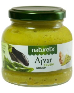 Ajvar bałkański  zielony 190g Natureta
