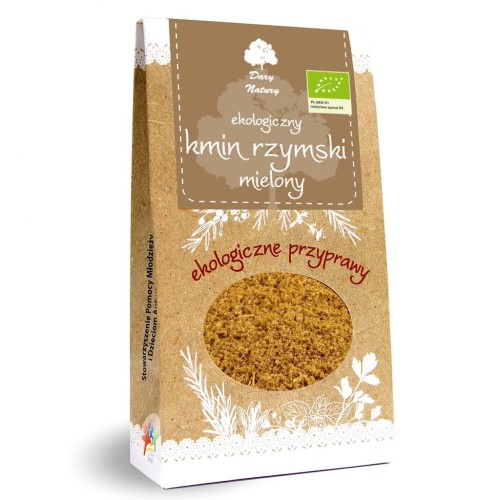 Kmin rzymski mielony BIO 30 g Dary Natury
