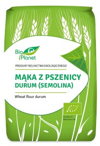 Mąka z pszenicy Durum (semolina) BIO 1 kg