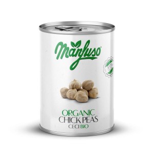 Ciecierzyca w zalewie BIO 400g/240g Manfuso