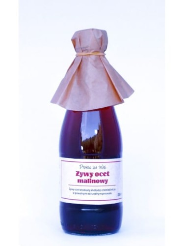 Ocet żywy malinowy 330 ml Prosto ze Wsi