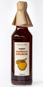 Syrop malina z miodem 500 ml Prosto ze Wsi