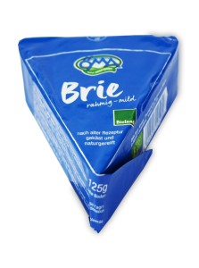 Ser BRIE 50% tłuszczu w suchej masie BIO 125 g
