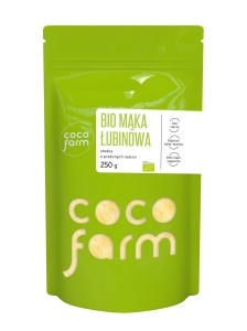 Mąka łubinowa Low Carb bezglutenowa BIO 250 g Coco Farm