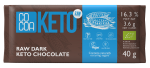 COCOA czekolada KETO ciemna z olejem MCT bez dodatku cukru bezglutenowa BIO 40 g