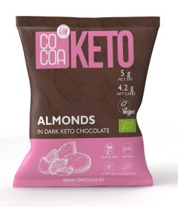 COCOA migdały w ciemnej czekoladzie KETO z MCT BIO 70 g