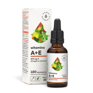 Witamina A+E krople 30 ml Aura Herbals