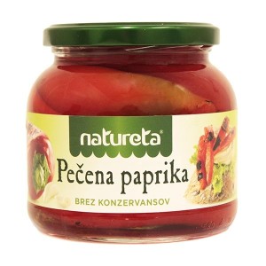 Papryka pieczona w zalewie 540g/295g Natureta