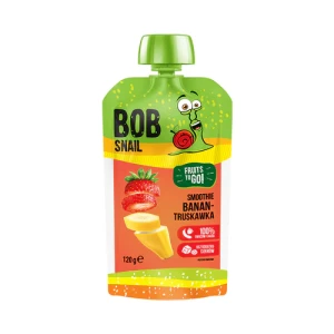 Smoothie banan-truskawka bez dodatku cukru 120 g BOB SNAIL