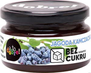Konfitura jagoda kamczacka bez cukru 195g AtoDobre