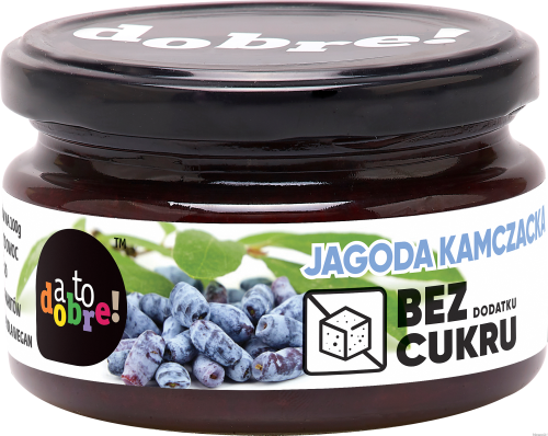 Konfitura jagoda kamczacka bez cukru 195g AtoDobre