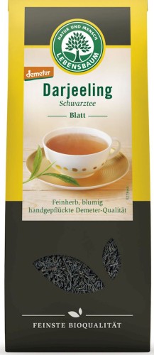 Herbata czarna Darjeeling 75 g BIO Lebensbaum
