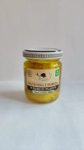 Wątróbki z dorsza w tłuszczu własnym szkło 100g Baltijos Delikatesai