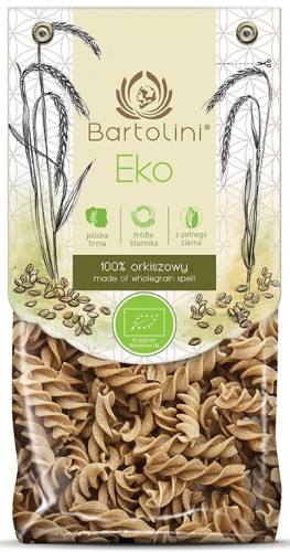 Makaron orkiszowy świder BIO 250g Bartolini